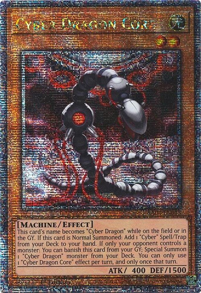 Cyber Dragon Core (Quarter Century Secret Rare) (RA04-EN013) - Quarter Century Secret Rare