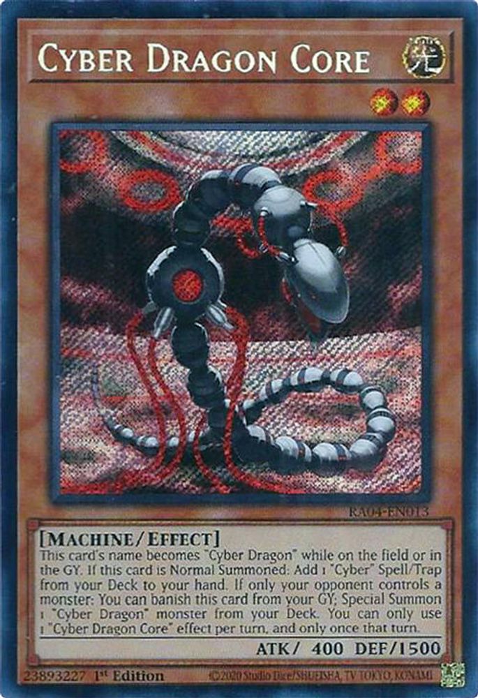 Cyber Dragon Core (Secret Rare) (RA04-EN013) - Secret Rare