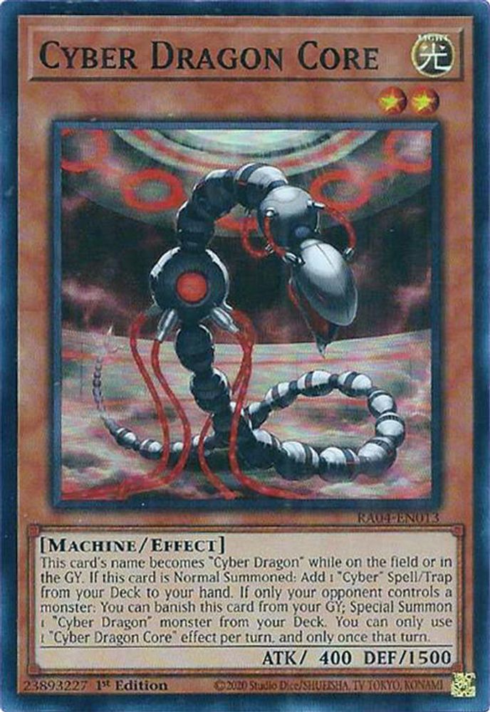 Cyber Dragon Core (RA04-EN013) - Super Rare