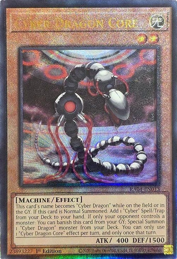 Cyber Dragon Core (PUR) (RA04-EN013) - Prismatic Ultimate Rare