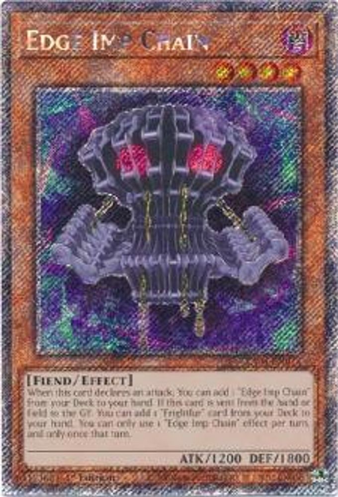 Edge Imp Chain (Platinum Secret Rare) (RA04-EN014) - Platinum Secret Rare