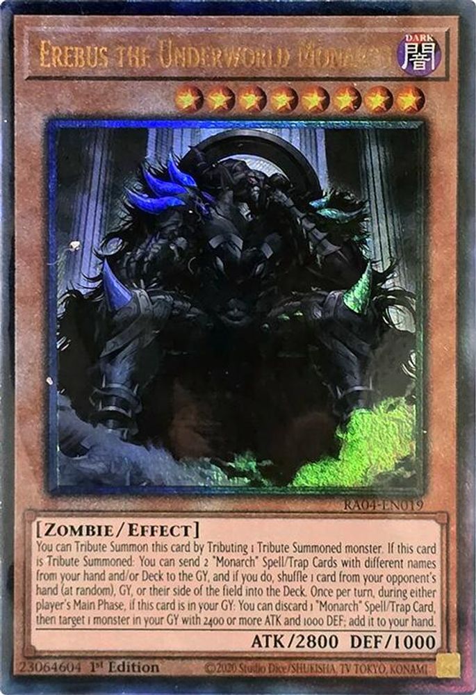 Erebus the Underworld Monarch (PUR) (RA04-EN019) - Prismatic Ultimate Rare
