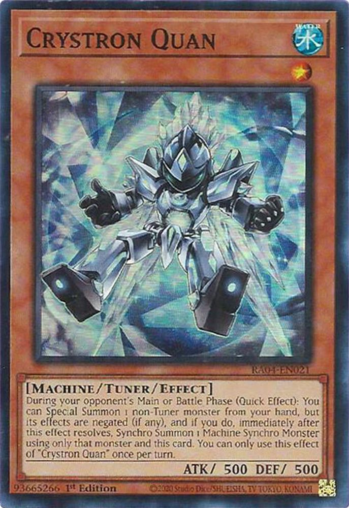 Crystron Quan (RA04-EN021) - Super Rare