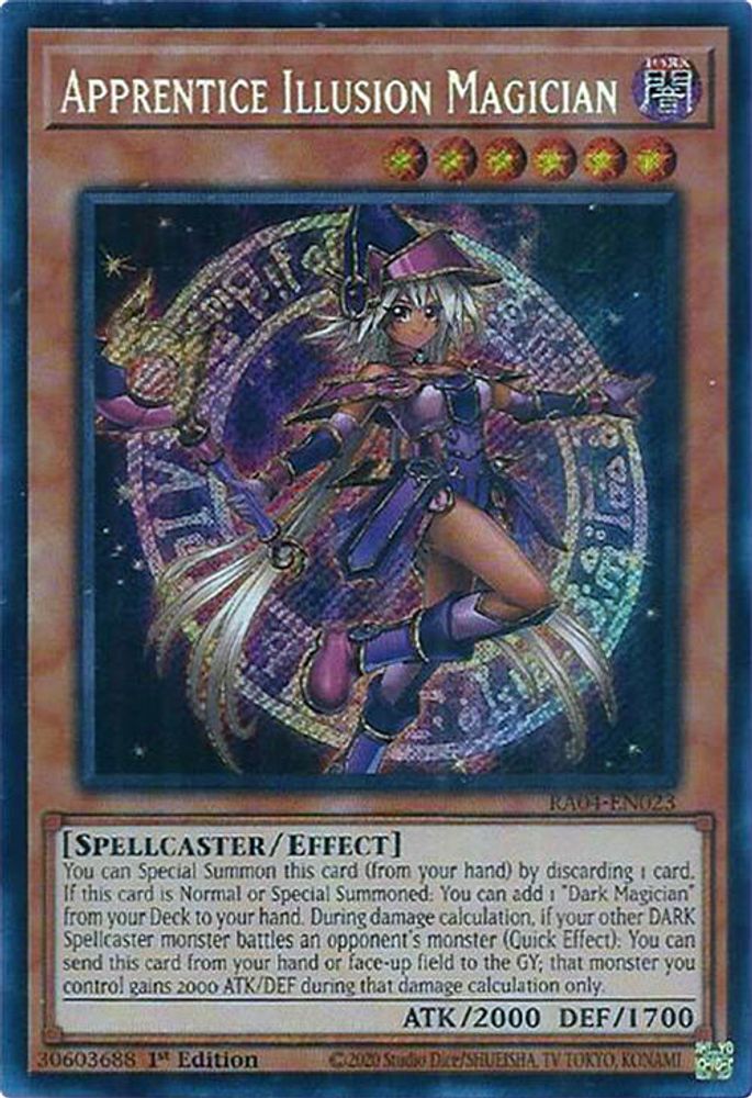Apprentice Illusion Magician (Secret Rare) (RA04-EN023) - Secret Rare