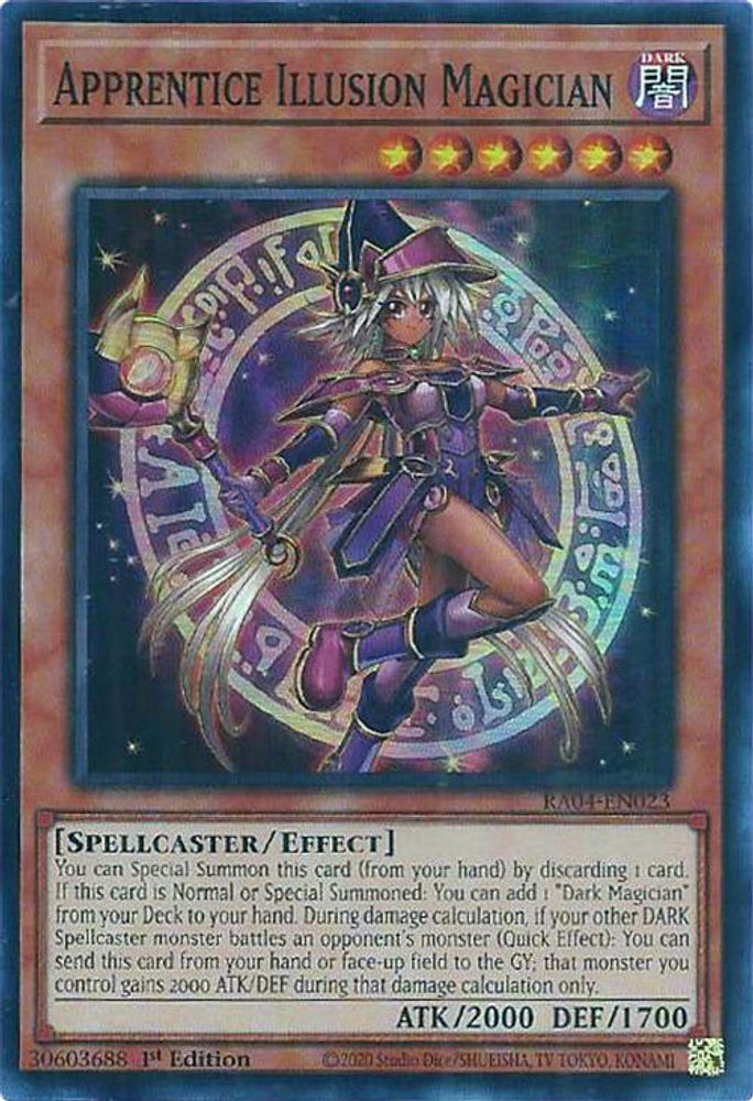 Apprentice Illusion Magician (RA04-EN023) - Super Rare