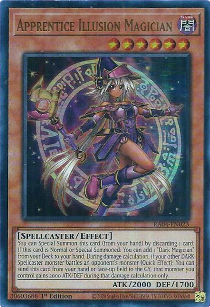 Apprentice Illusion Magician (UR) (RA04-EN023) - Ultra Rare