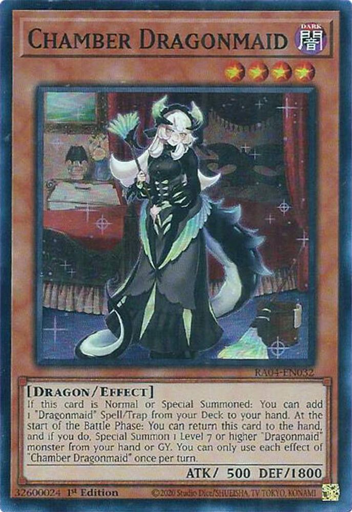 Chamber Dragonmaid (RA04-EN032) - Super Rare