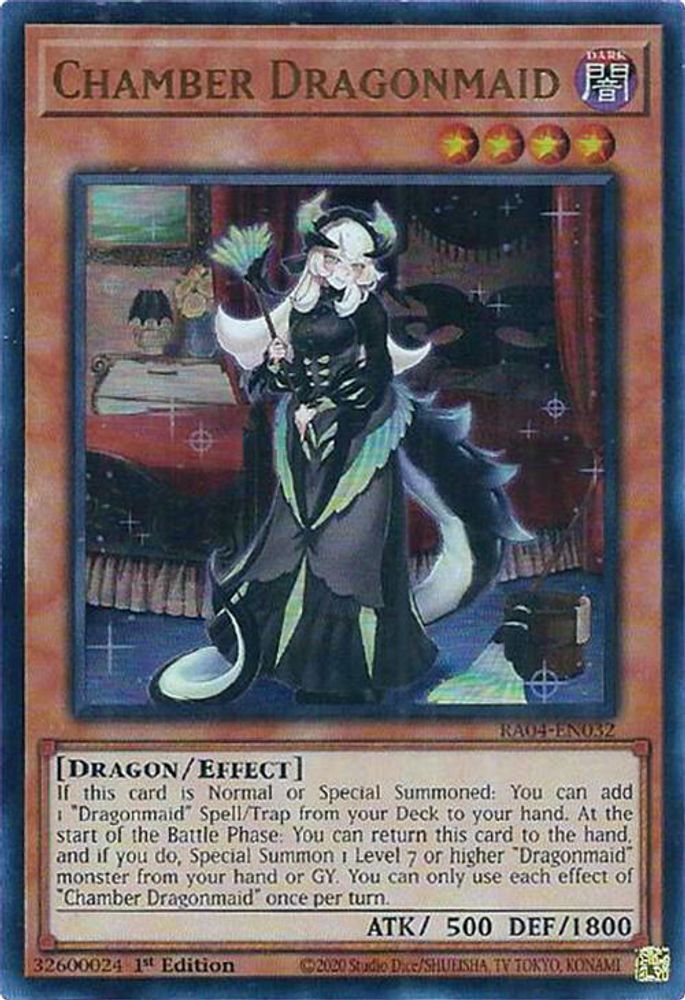 Chamber Dragonmaid (UR) (RA04-EN032) - Ultra Rare