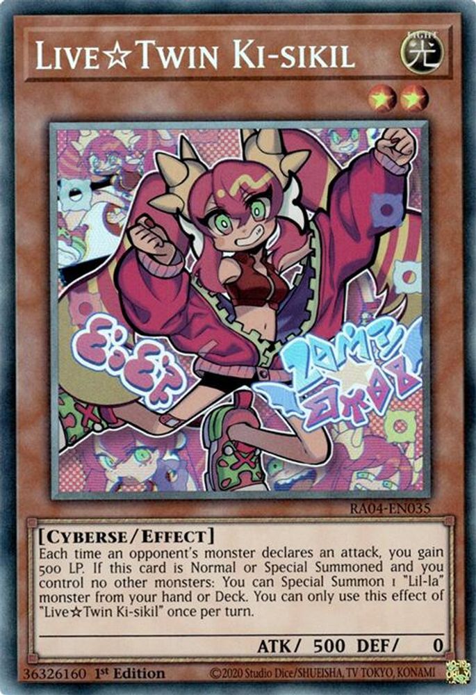 Live Twin Ki-sikil (PCR) (RA04-EN035) - Prismatic Collector's Rare