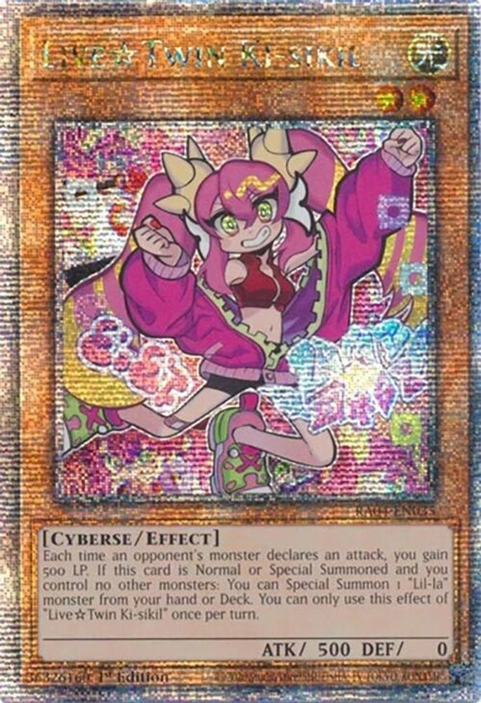 Live Twin Ki-sikil (Quarter Century Secret Rare) (RA04-EN035) - Quarter Century Secret Rare