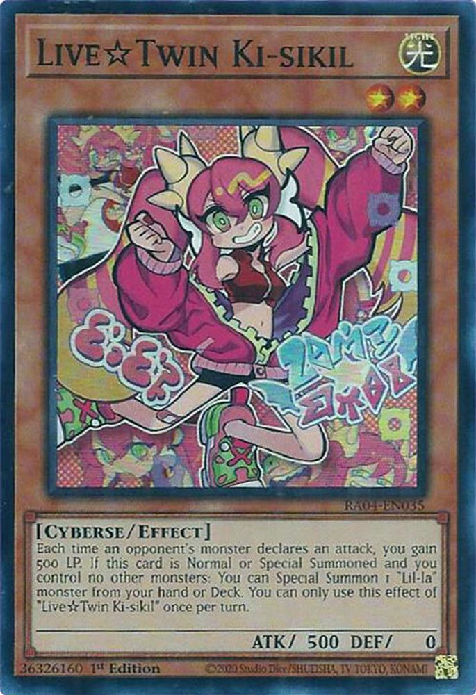 Live Twin Ki-sikil (RA04-EN035) - Super Rare