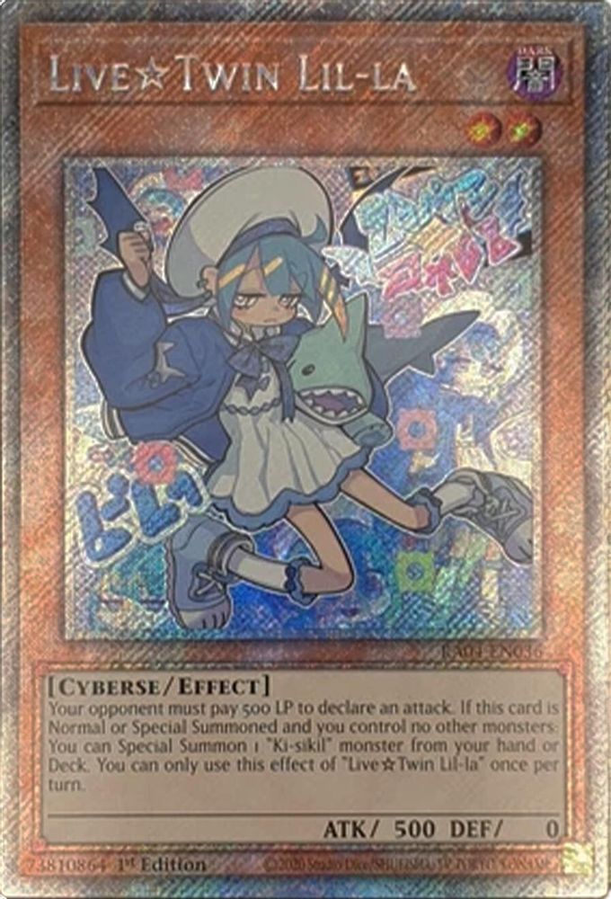 Live Twin Lil-la (Platinum Secret Rare) (RA04-EN036) - Platinum Secret Rare