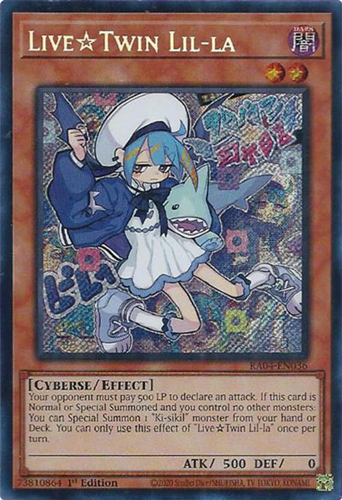 Live Twin Lil-la (Secret Rare) (RA04-EN036) - Secret Rare