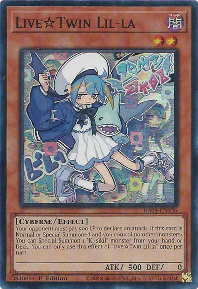 Live Twin Lil-la (RA04-EN036) - Super Rare