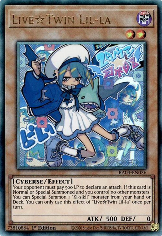 Live Twin Lil-la (PUR) (RA04-EN036) - Prismatic Ultimate Rare