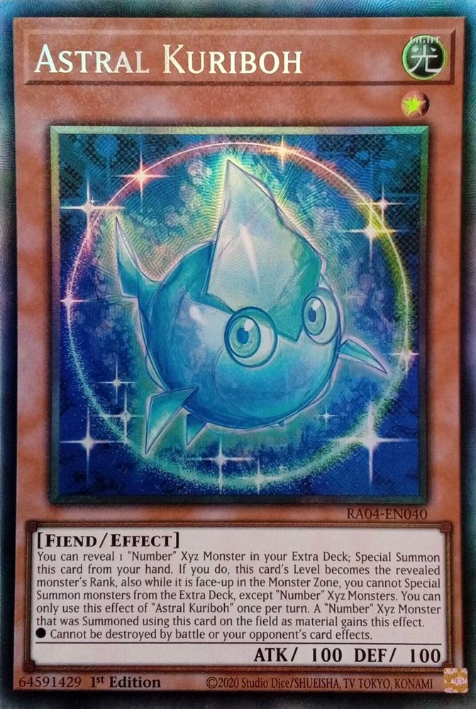 Astral Kuriboh (PCR) (RA04-EN040) - Prismatic Collector's Rare