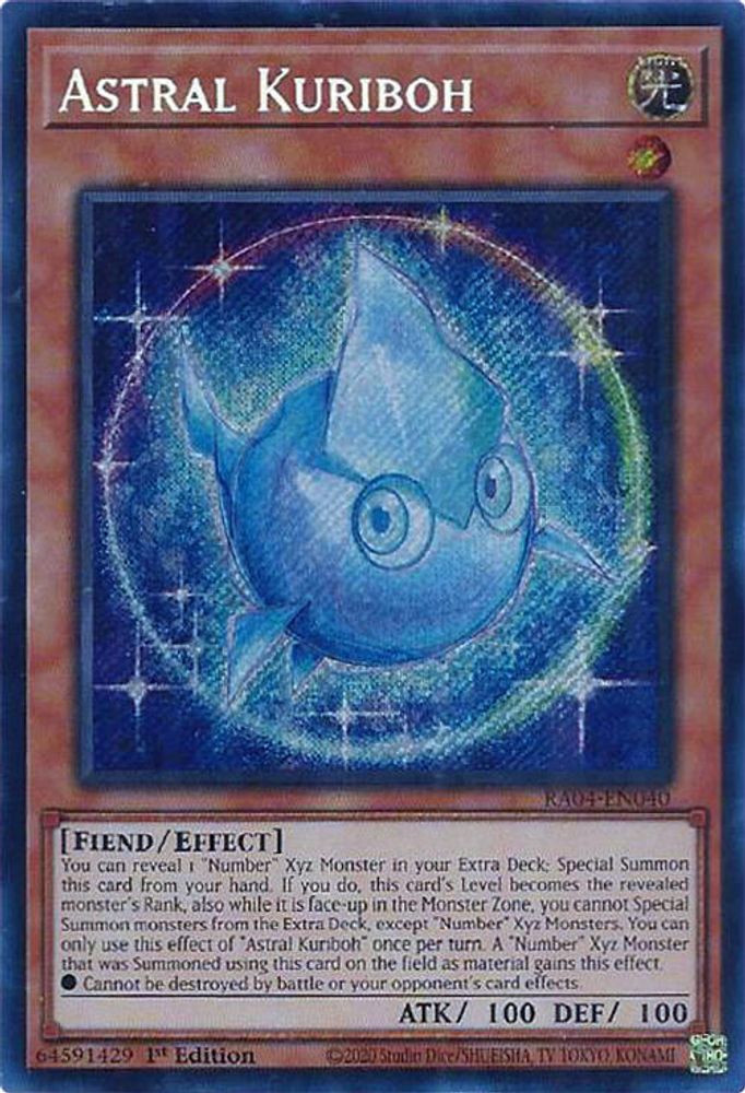 Astral Kuriboh (Secret Rare) (RA04-EN040) - Secret Rare