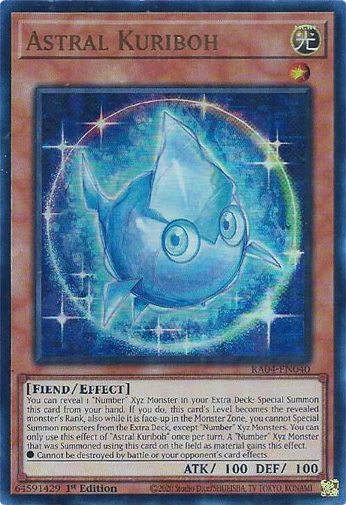 Astral Kuriboh (UR) (RA04-EN040) - Ultra Rare