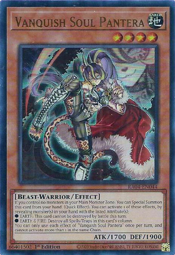 Vanquish Soul Pantera (UR) (RA04-EN044) - Ultra Rare
