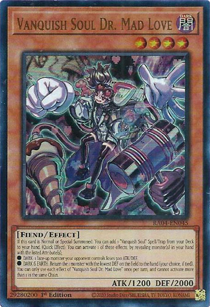 Vanquish Soul Dr. Mad Love (UR) (RA04-EN045) - Ultra Rare