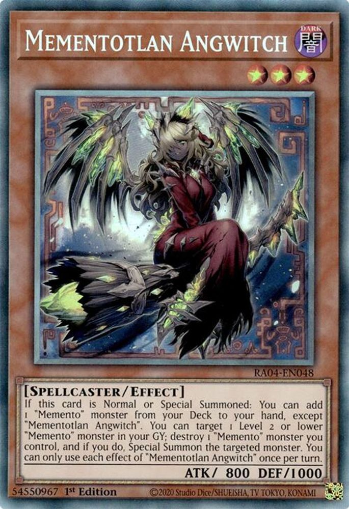 Mementotlan Angwitch (PCR) (RA04-EN048) - Prismatic Collector's Rare