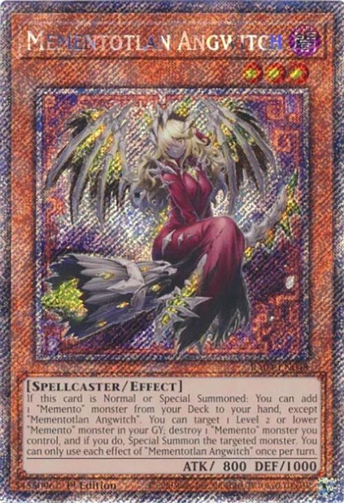 Mementotlan Angwitch (Platinum Secret Rare) (RA04-EN048) - Platinum Secret Rare