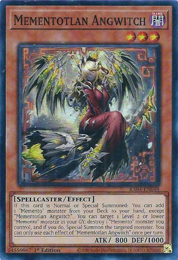 Mementotlan Angwitch (RA04-EN048) - Super Rare