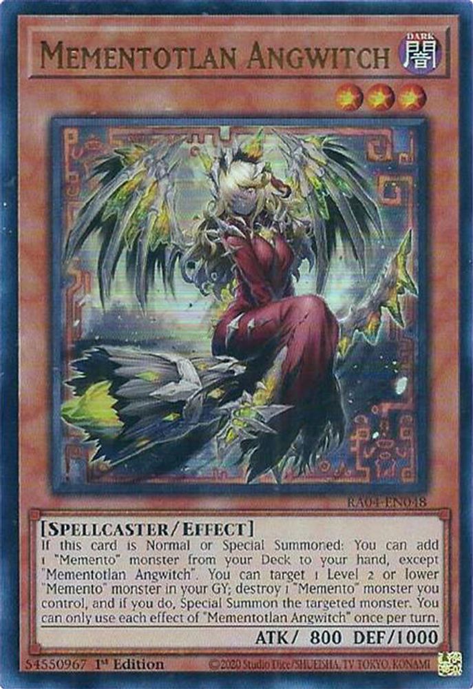 Mementotlan Angwitch (UR) (RA04-EN048) - Ultra Rare