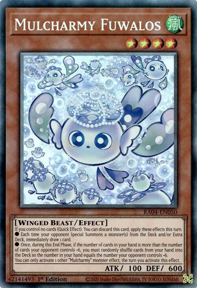 Mulcharmy Fuwalos (PCR) (RA04-EN050) - Prismatic Collector's Rare
