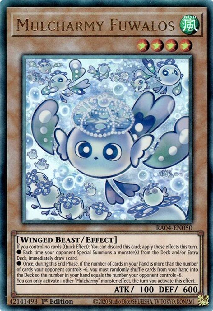 Mulcharmy Fuwalos (PUR) (RA04-EN050) - Prismatic Ultimate Rare
