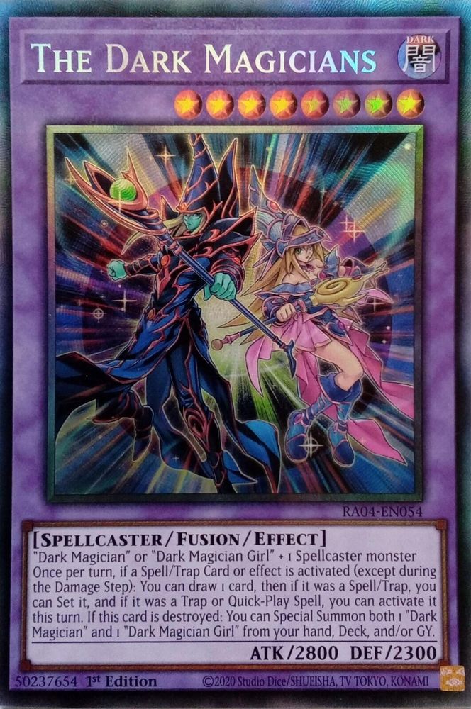 The Dark Magicians (PCR) (RA04-EN054) - Prismatic Collector's Rare