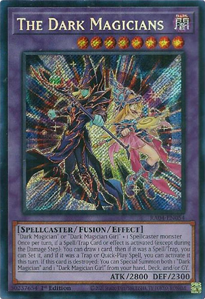 The Dark Magicians (Secret Rare) (RA04-EN054) - Secret Rare