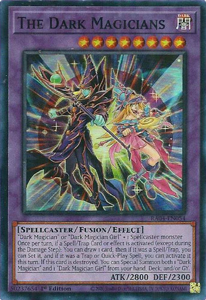 The Dark Magicians (RA04-EN054) - Super Rare