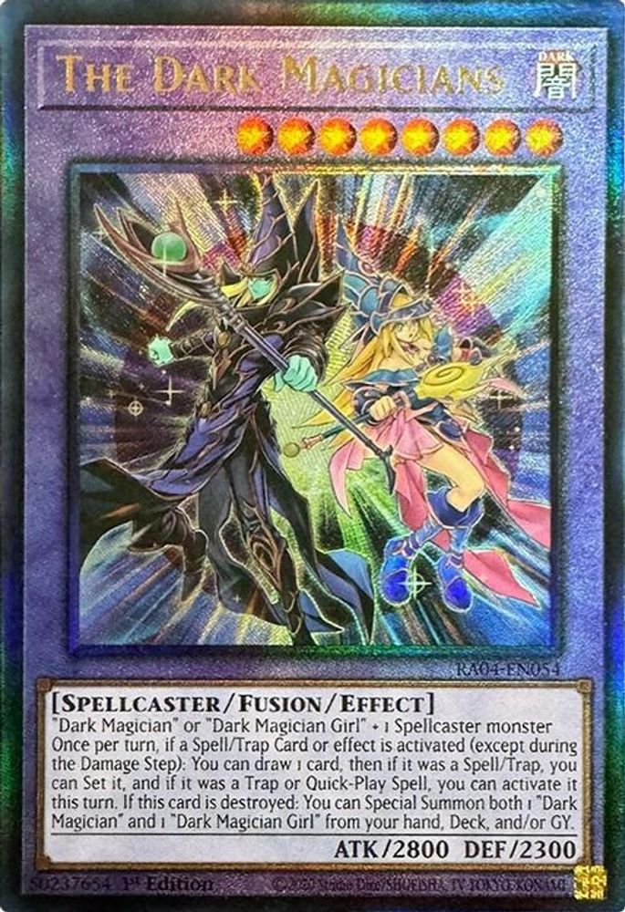 The Dark Magicians (PUR) (RA04-EN054) - Prismatic Ultimate Rare