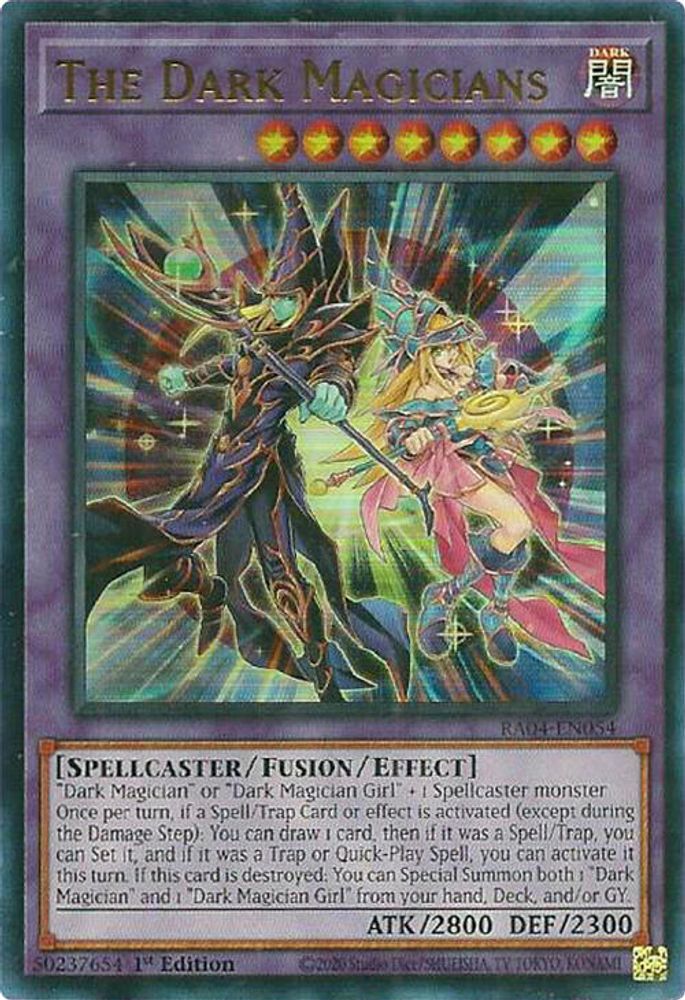 The Dark Magicians (UR) (RA04-EN054) - Ultra Rare