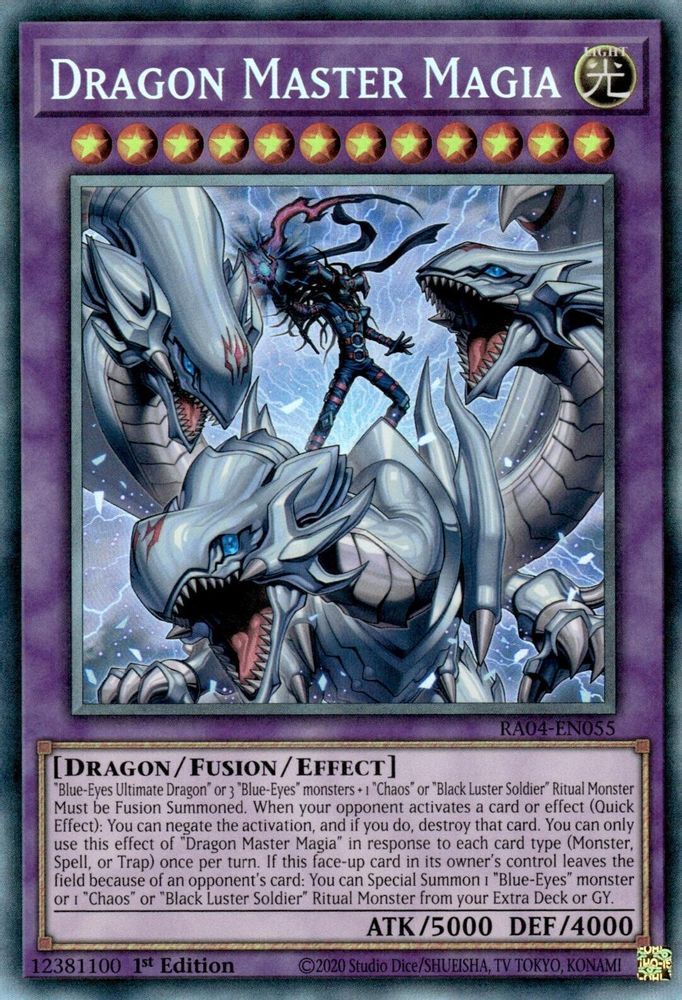 Dragon Master Magia (PCR) (RA04-EN055) - Prismatic Collector's Rare