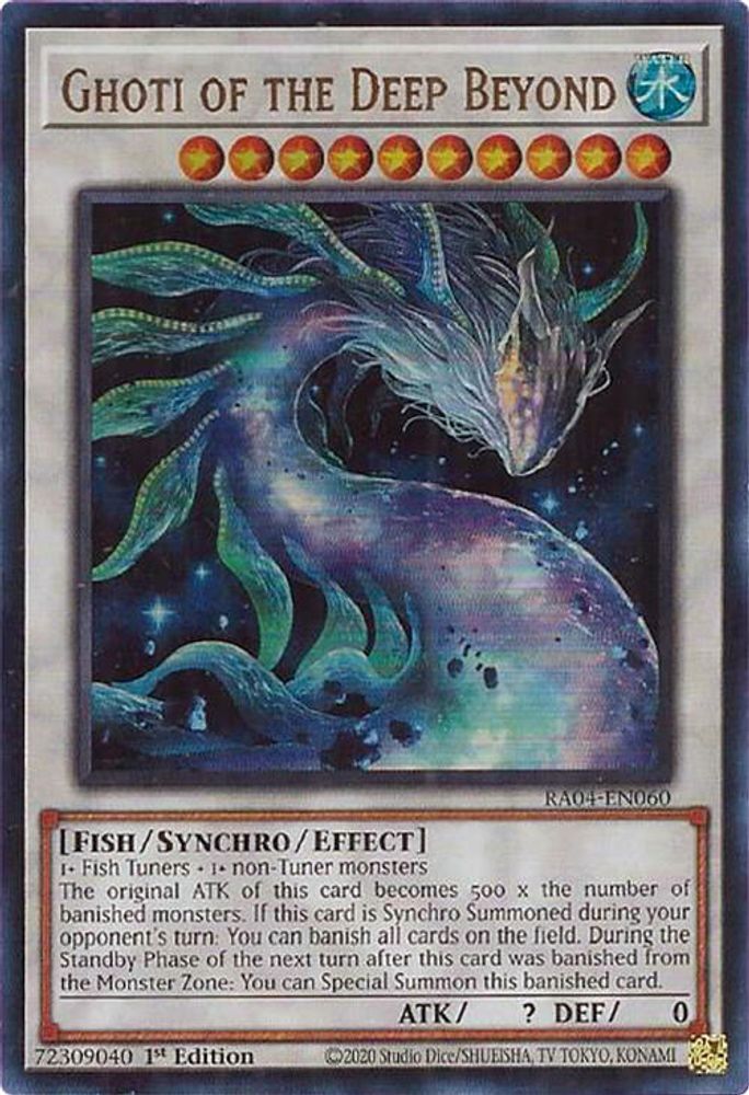 Ghoti of the Deep Beyond (UR) (RA04-EN060) - Ultra Rare