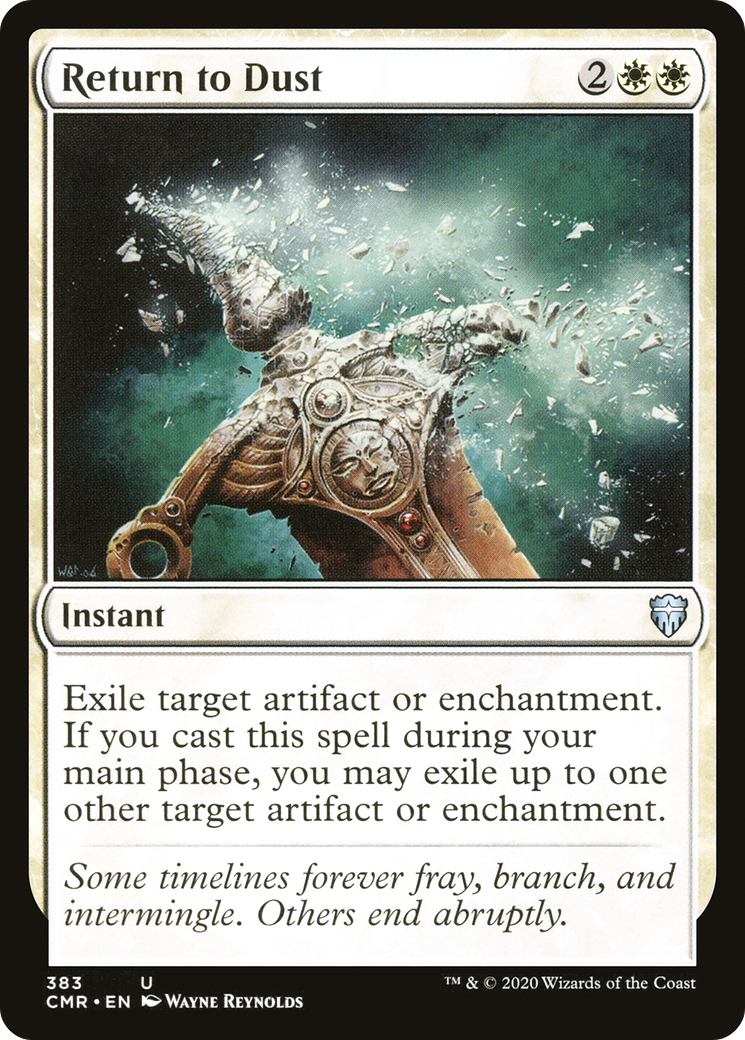 Retour dans la poussière (383) [Commander Legends] 