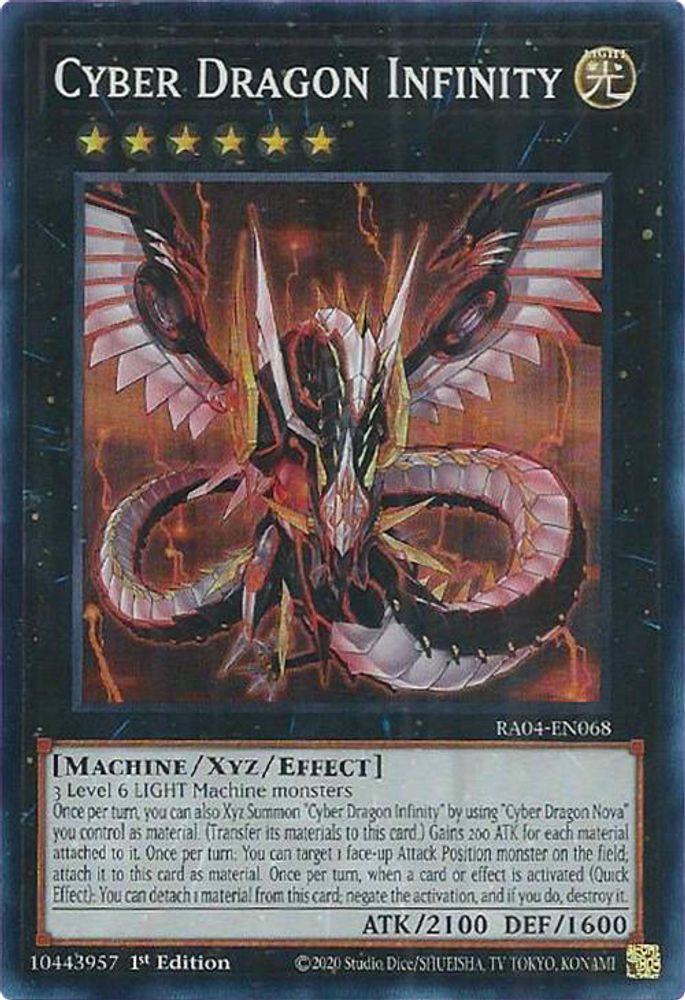 Cyber Dragon Infinity (RA04-EN068) - Super Rare