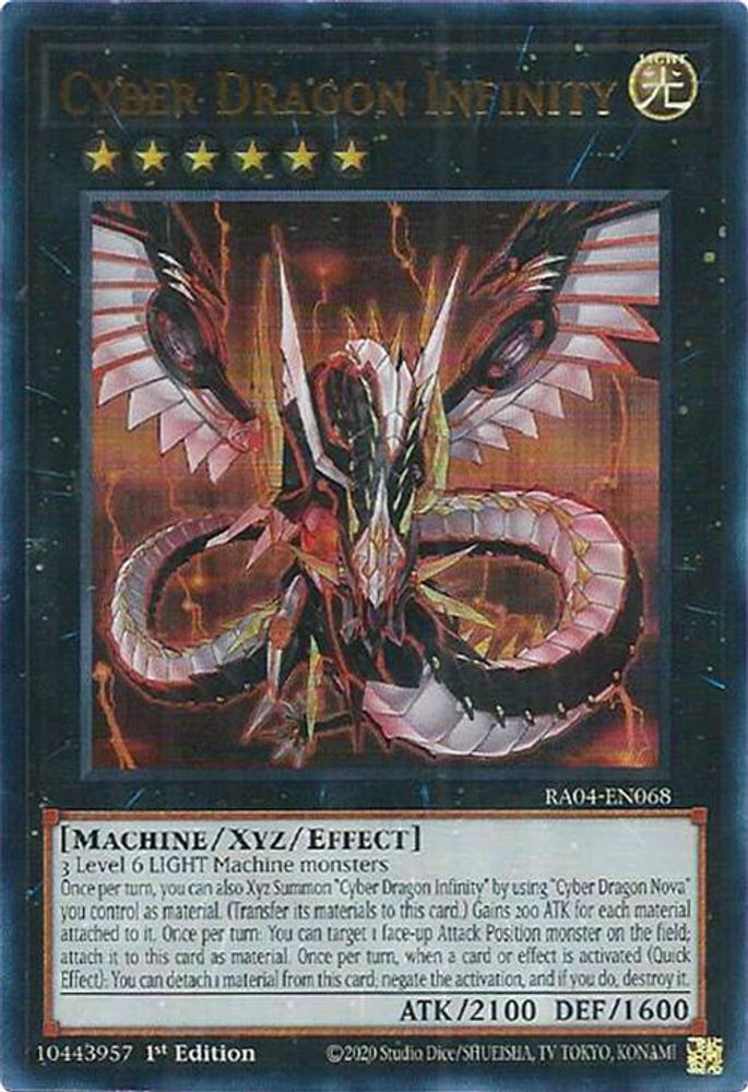 Cyber Dragon Infinity (UR) (RA04-EN068) - Ultra Rare