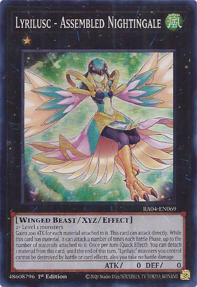 Lyrilusc - Assembled Nightingale (RA04-EN069) - Super Rare