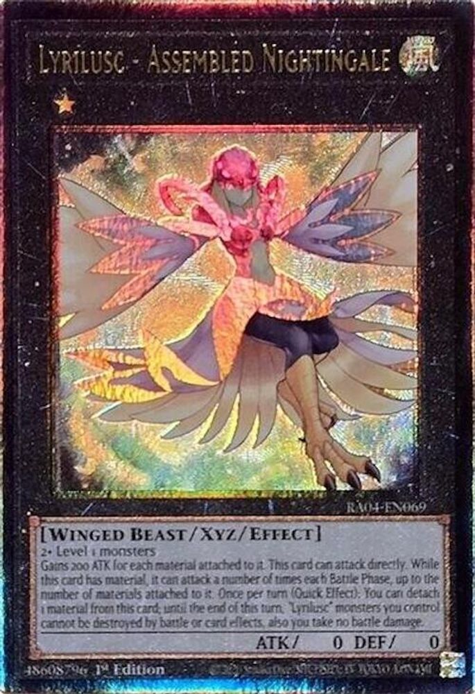 Lyrilusc - Assembled Nightingale (PUR) (RA04-EN069) - Prismatic Ultimate Rare