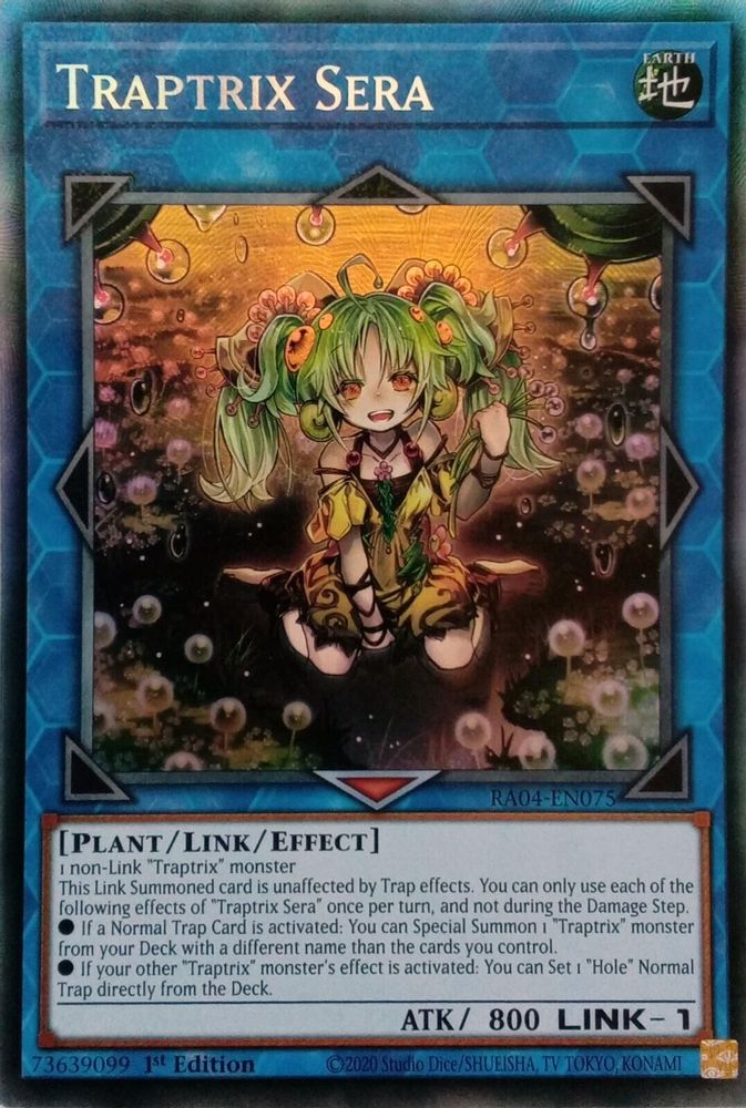Traptrix Sera (PCR) (RA04-EN075) - Prismatic Collector's Rare