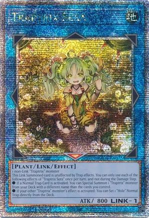Traptrix Sera (Quarter Century Secret Rare) (RA04-EN075) - Quarter Century Stampede 1st Edition