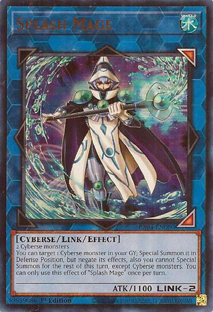 Splash Mage (UR) (RA04-EN080) - Ultra Rare