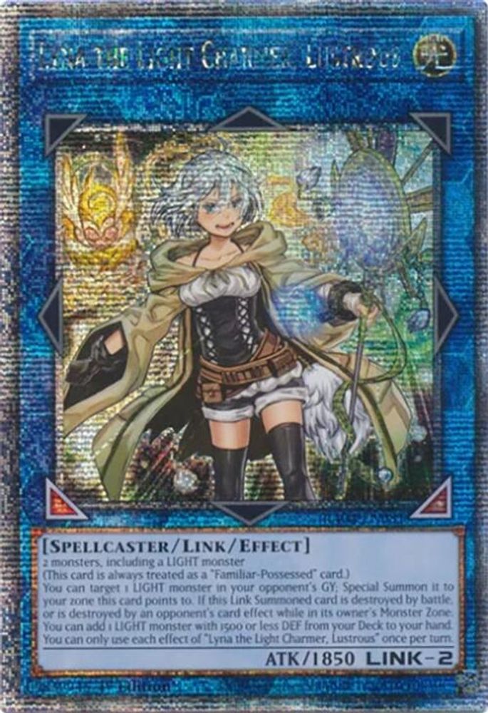 Lyna the Light Charmer, Lustrous (Quarter Century Secret Rare) (RA04-EN081) - Quarter Century Secret Rare
