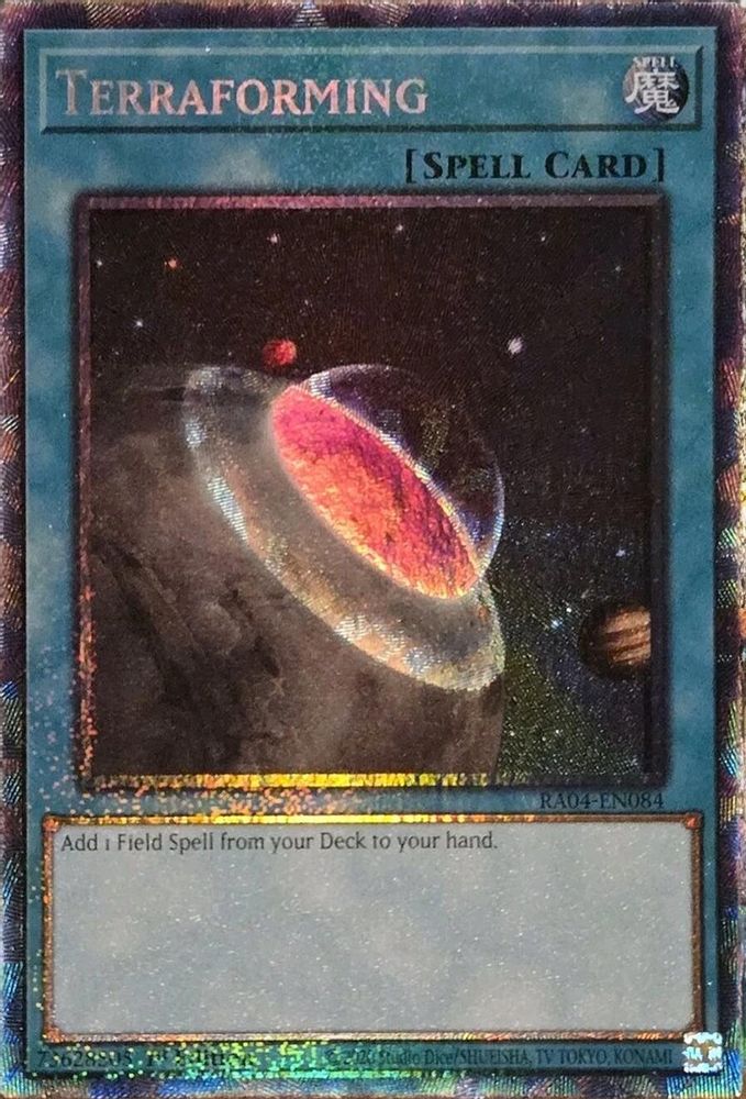 Terraforming (PCR) (RA04-EN084) - Prismatic Collector's Rare