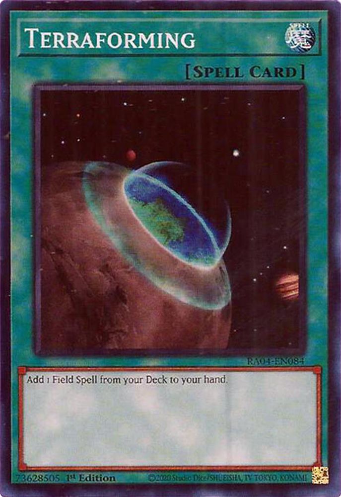Terraforming (RA04-EN084) - Super Rare