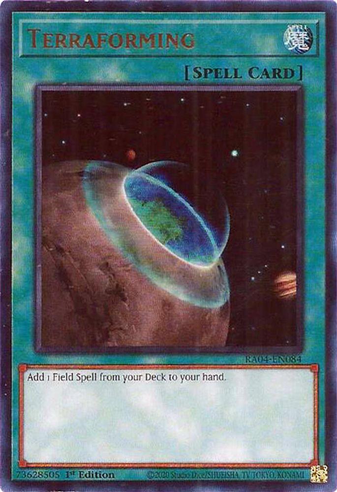 Terraforming (UR) (RA04-EN084) - Ultra Rare