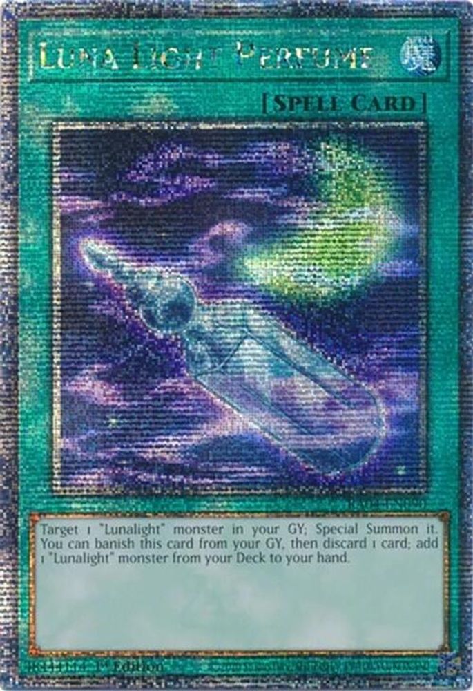 Luna Light Perfume (Quarter Century Secret Rare) (RA04-EN090) - Quarter Century Secret Rare